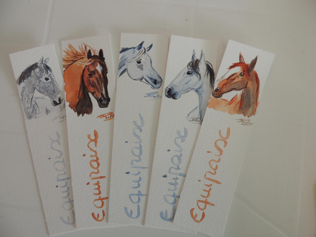 marque page aquarelle