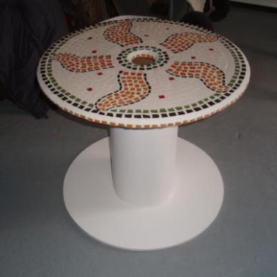 table basse mosaïque